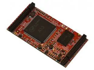 

All-Volunteer Development Board A13 module A13-SOM-512 module, with an A13 Cortex-A8