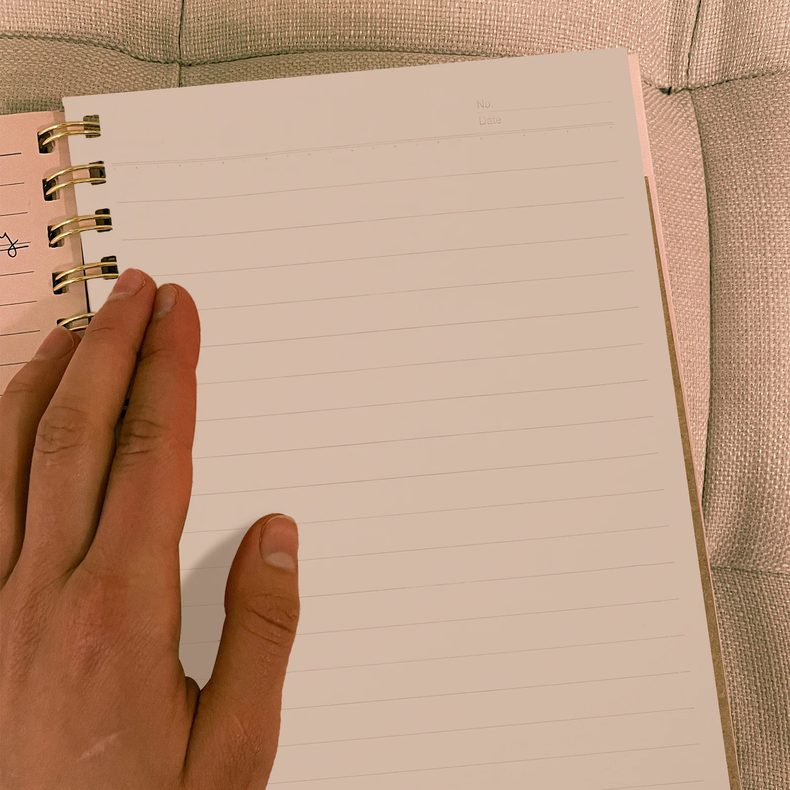 150Pcs A5 Loose-Leaf Replacement Tasteless Thick Hard Suitable for Writing Notes Planning A5 Loose-Leaf Paper