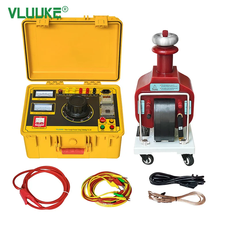 VLUUKE BYQ5kVA AC Dry Type Pointer Display High Accuracy IP67 Protection Withstand High Voltage Hipot Tester 1 Year Warranty