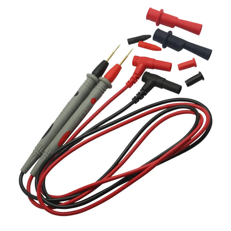 Digital Display Universal Test Lead with Extra Fine Tip 1000V 20A Gold-Plated Multimeter Test Lead