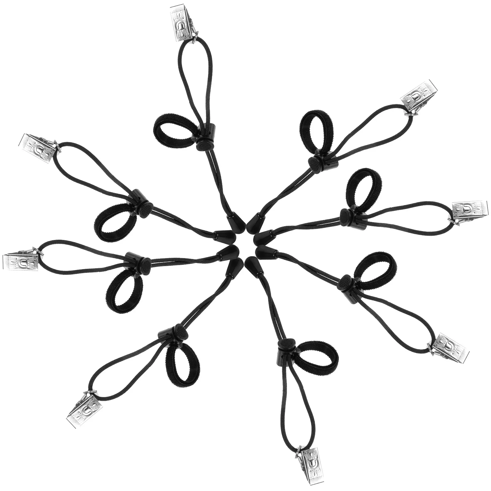 8 قطعة مقاطع القماش الخلفية متعددة الأغراض قابل للتعديل خلفية المشبك التصوير خلفية حامل مشبك القماش الخلفية #6