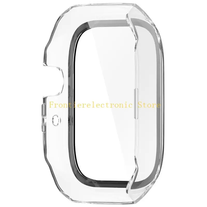 G8DB Impact Resistant Screen Protector Cover Shell for Watch T2 PC Glass Film Sleeve