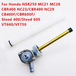 For Honda NSR250 VF750 CB-1 CB400F CBR600F Steed 400 600 VT600 Shadow Motorcycle Fuel Tank Accessories Gas Fuel Valve Petcock