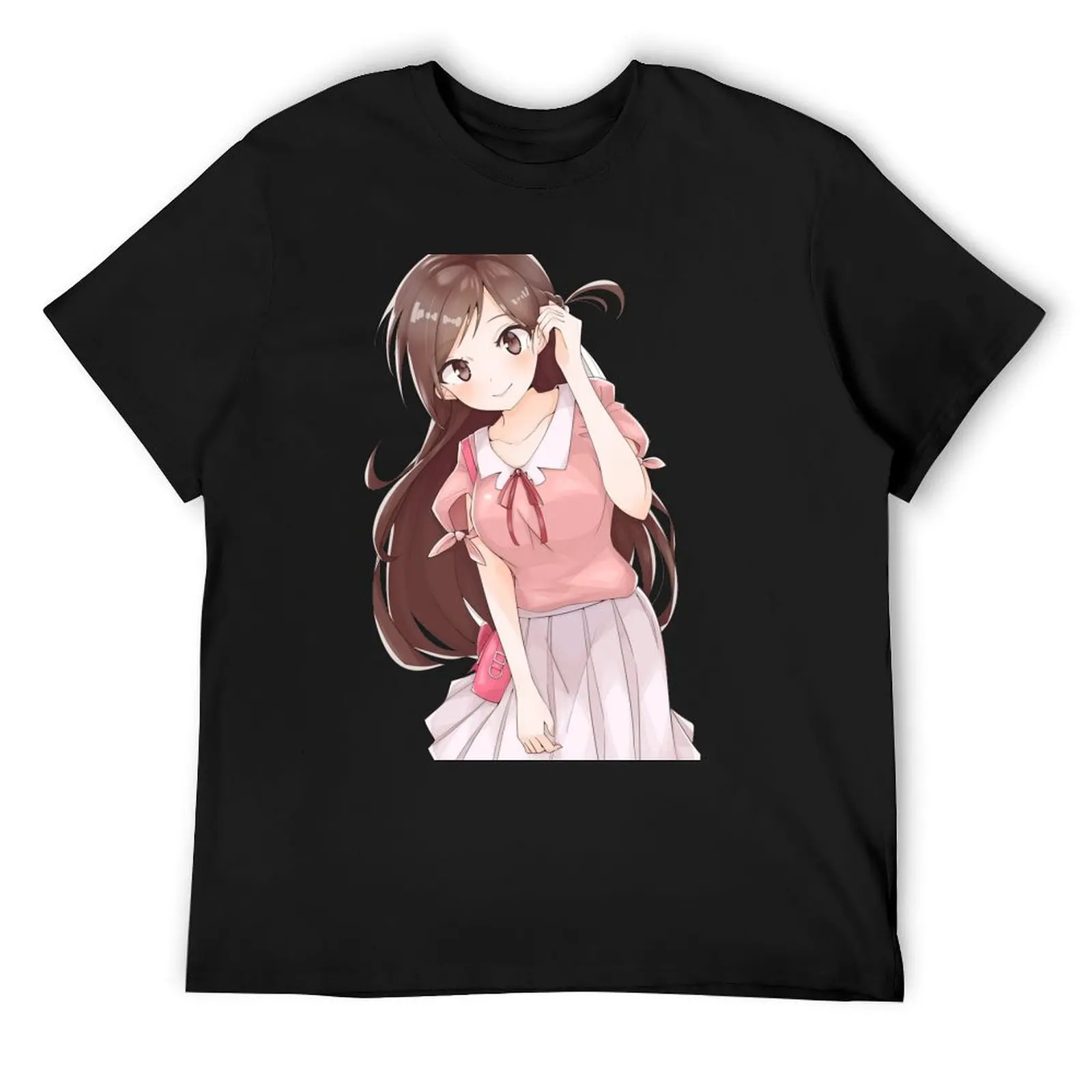 

Mizuhara smiling girlfriend T-Shirt oversize t-shirts man oversized graphic tee boys animal print shirts men