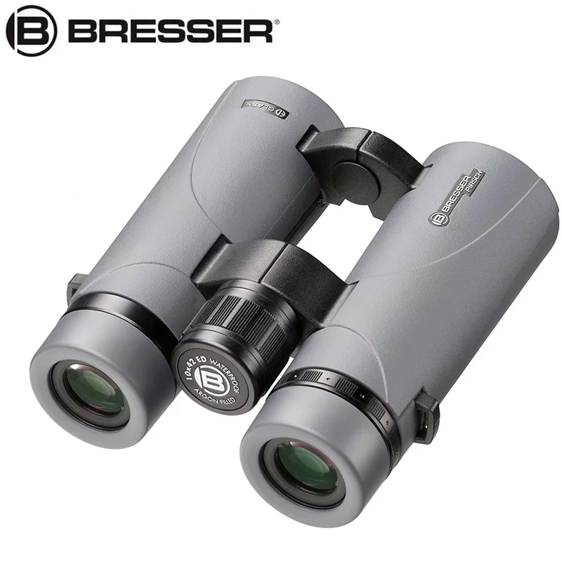 Bresser Pirsch ED 8x34 / 10x34 / 8x42 / 10x42 / 8x56 Bresser Pirsch ED binoculars for a brighter and higher-contrast image