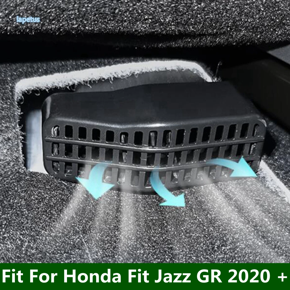 

Car Seat Bottom AC Air Duct Vent Anti-blocking Decoral Protector Cover Grille Trim For Honda Fit Jazz GR 2020 - 2022 Accessories