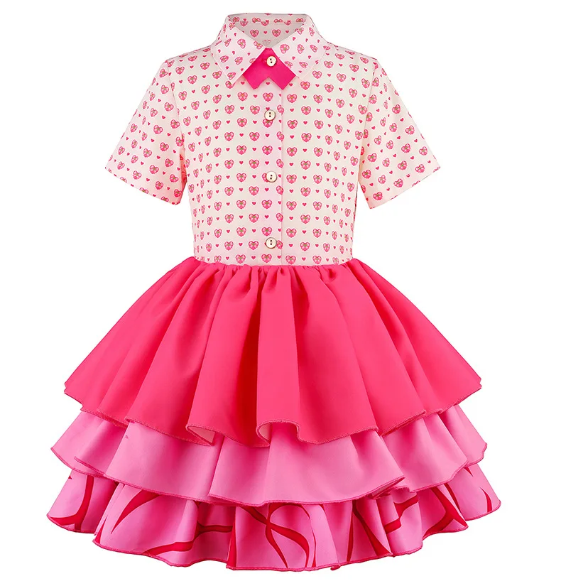 2 3 4 5 6 7 8 9 10 Jahre Film-Cosplay-Mädchenkleid Neue Mode Oberteil + Kleid 2-teiliges Prinzessinnenkleid Geburtstagsgeschenke Kinderkleidung – Detail 5