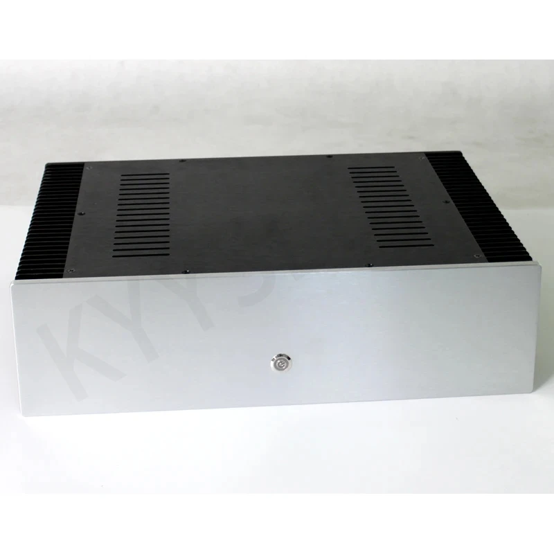 KYYSLB 310*430*120MM All Aluminum Class A Amplifier Chassis Box House DIY Enclosure Home Audio Sound Amplificador Case Shell