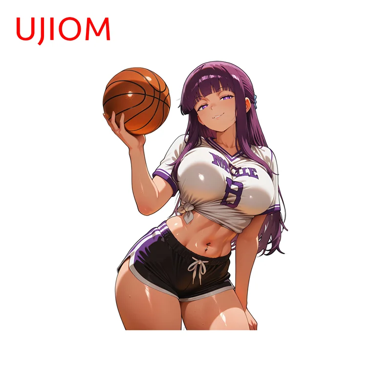 UJIOM Fern Seductive Anime Figure Wall Sticker Big Chest Amusing Adhesive Decal Suitable For Delicate Wallpapers For Kids