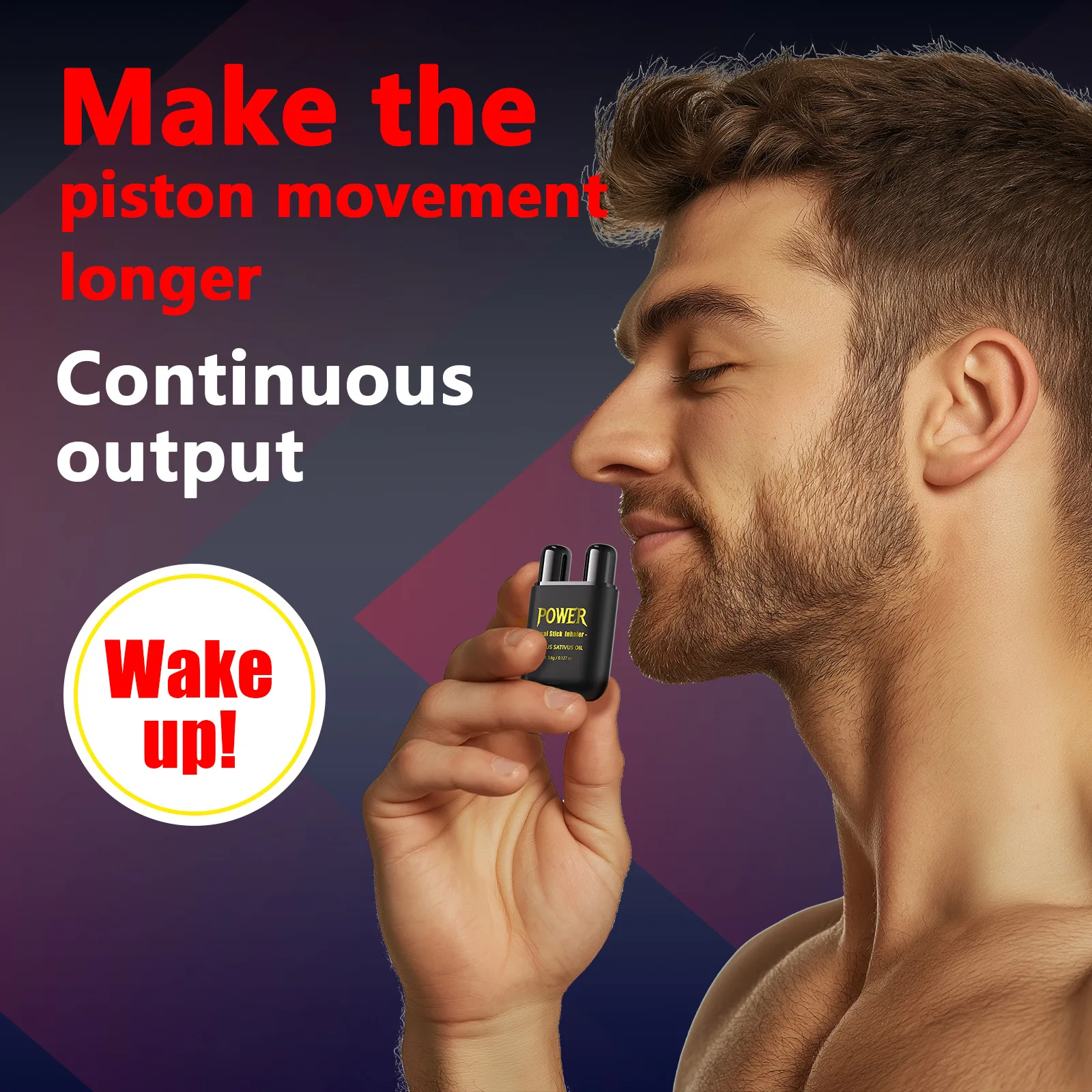 

Delayed Portable Double Hole Vitality Energy Stick Men Pleasure Exciter Enhancer Effective Relief Aromatherapy Inhaler Stick