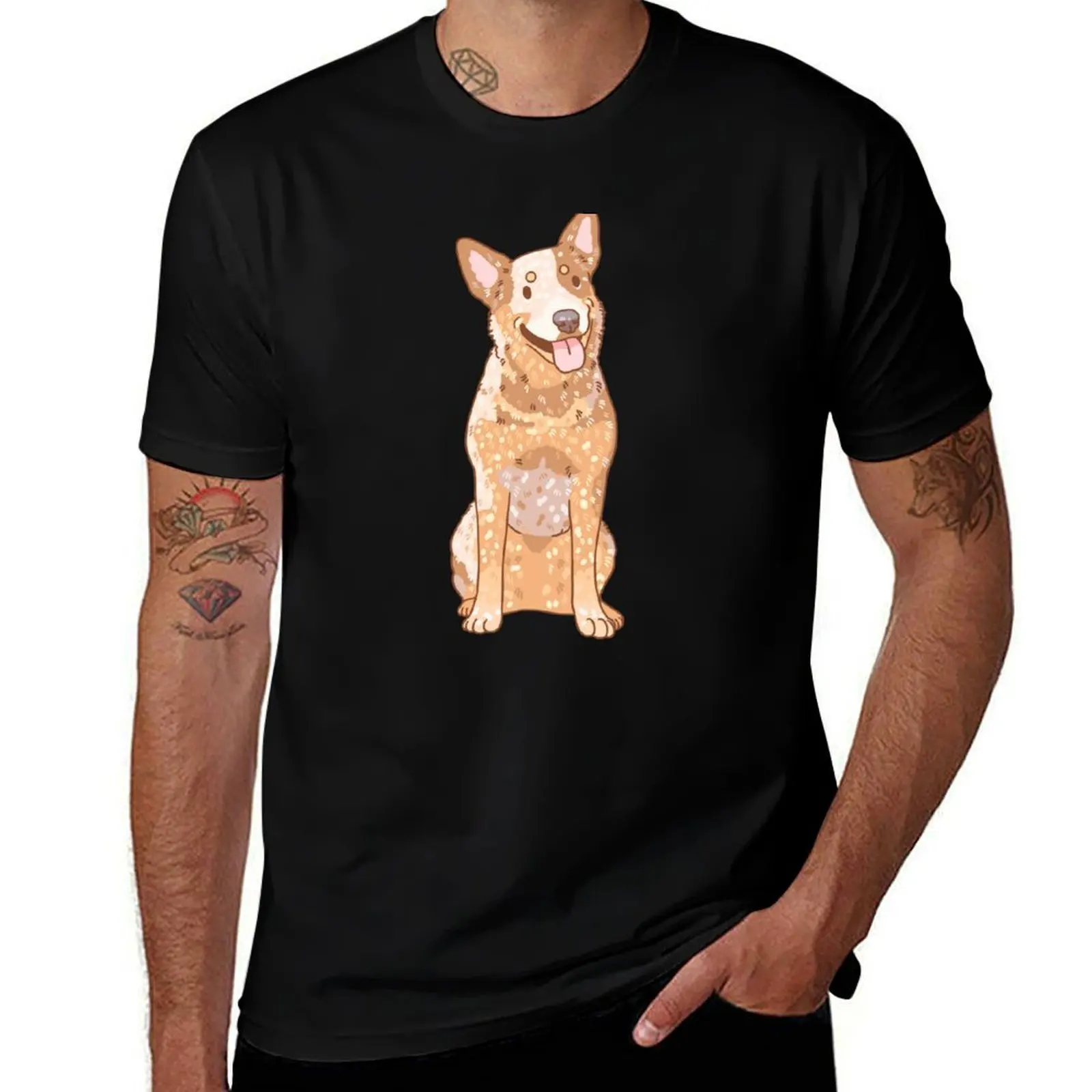 

Red Heeler T-Shirt t shirt custom print t shirts cotton 100% T-Shirt
