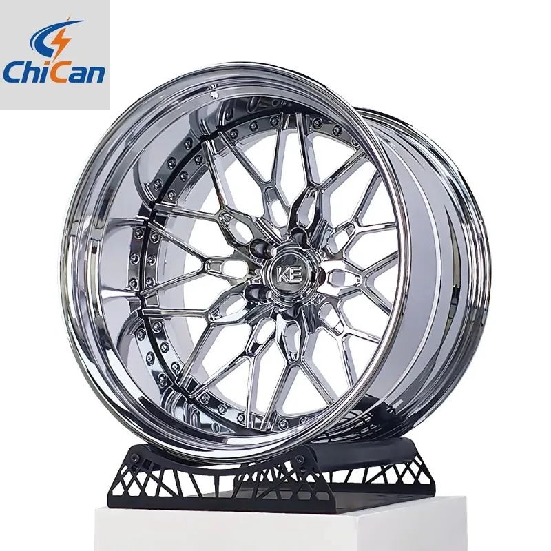 

[2026]Chican Custom Forged Full Chrome EXTREME DEEP Shinny Wheels ET-79 19 20 21 22 24 26 Inch 5x114.3 5x112 5x130 for Benz for