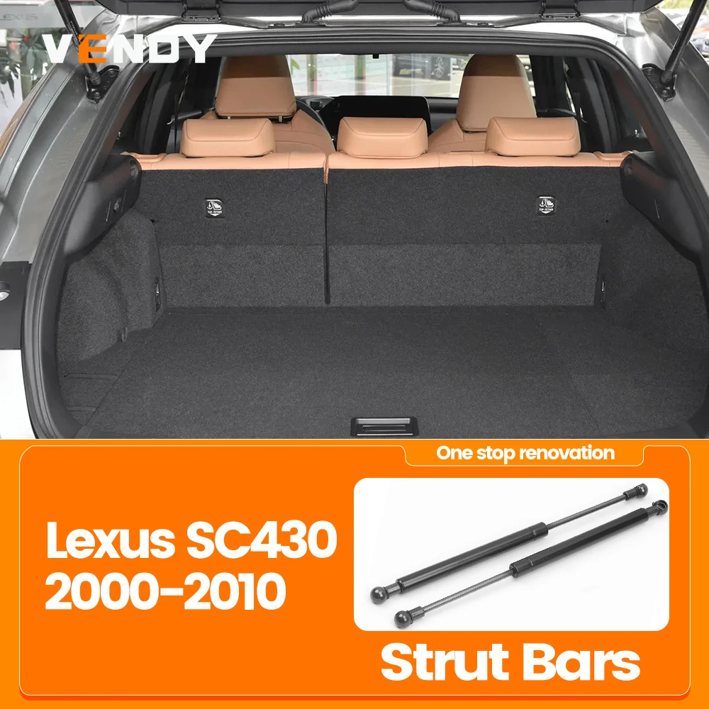 Hinten Stamm Heckklappe Strut Für Lexus SC430 2000-2010 2 stücke Boot Lift Unterstützung Bars Gas Frühling Dämpfer stange Zubehör 2008 2009