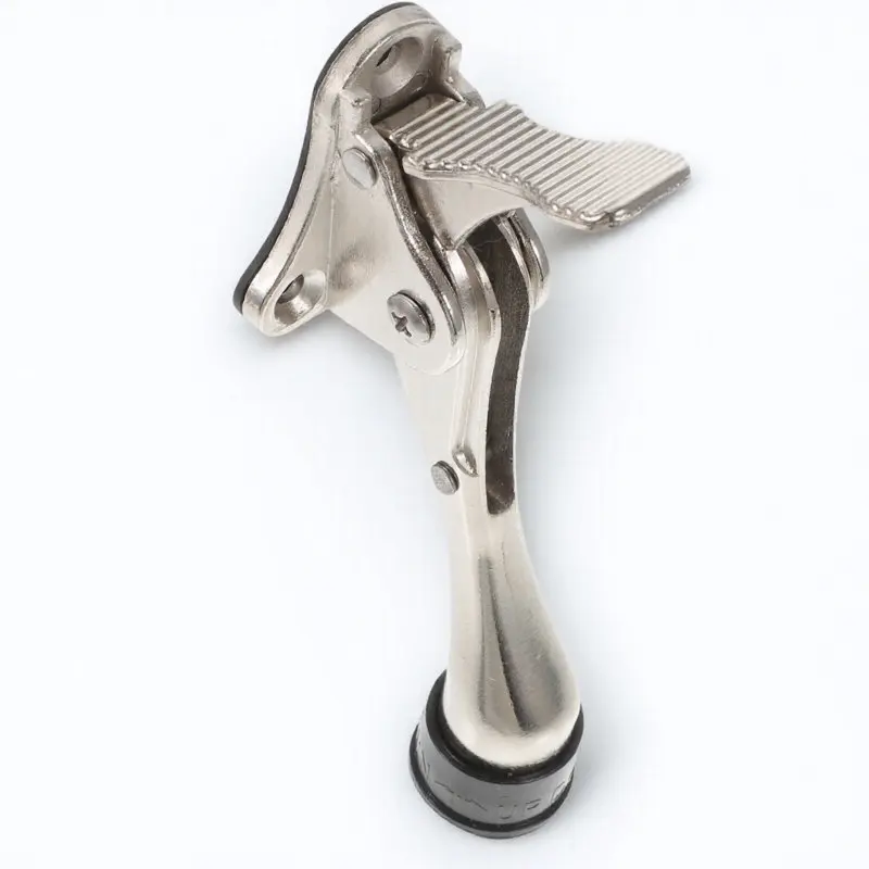 

Adjustable Door Stopper Safety Kickdown Step on Bottom Door Holder Floor Stop Heavy Duty Metal Doorstop for Commercial Use