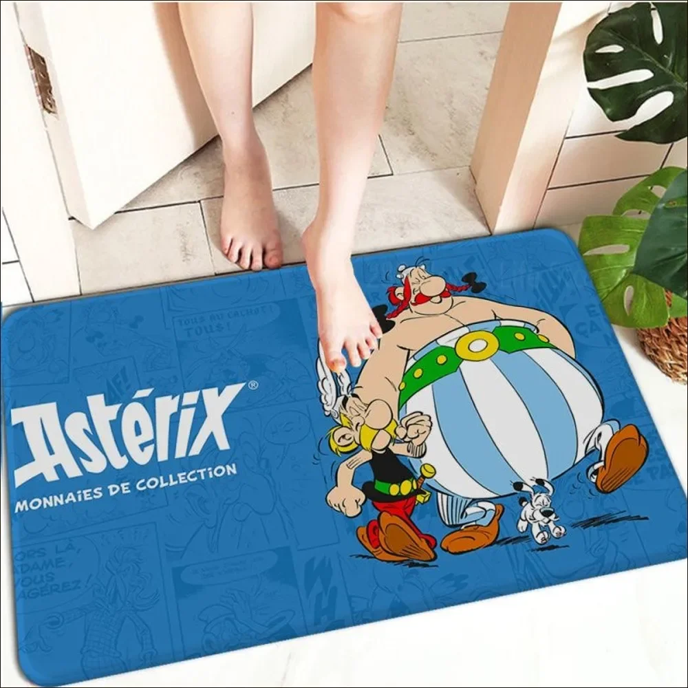 Anime A-Asterix And O-Obelix Floor Mat Floor Mat Retro Multiple Choice Living Room Kitchen Rug Non-Slip Modern Home Decor