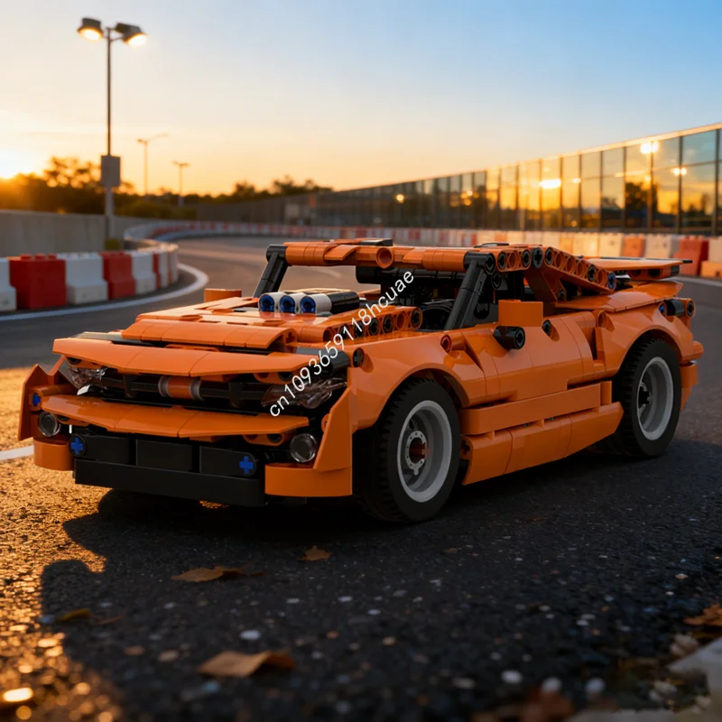 

692pcs MOC Chevroleteed Camarosn Technical Model Building Blocks Architecture DIY Idea Education Toy Christmas Gift Brick