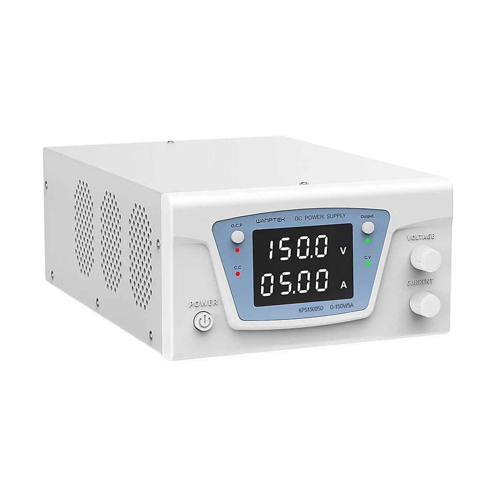 Benchtop High Power Supplies KPS15005D 150V 5A 750W Bench Switching DC Laboratory Adjustable Power Supply