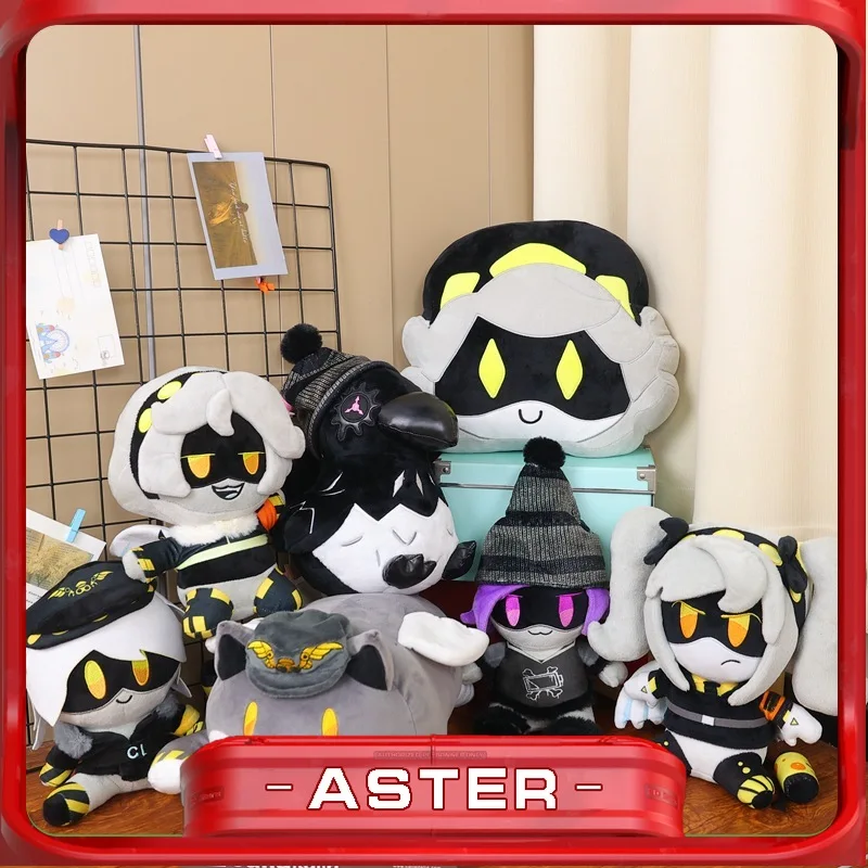 

25cm MURDER DRONES Plushie Figure Cute Crow Girls Cartoon Anime Character Soft Stuffed Doll Home Ornament for Kid Christmas Toys