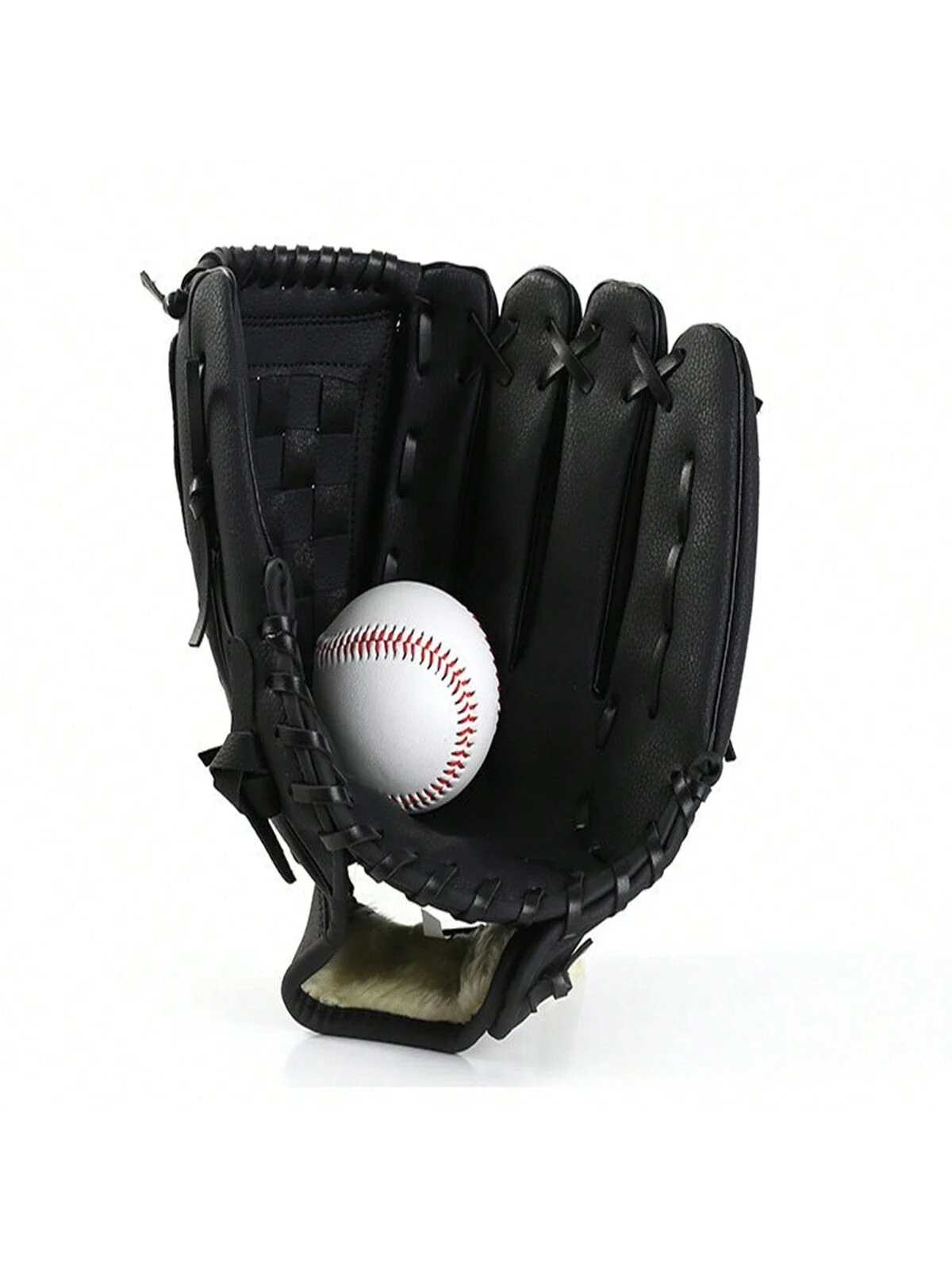 

1pc Outdoor Sport Baseball Glove Softball Practice Equipment Size S/M/L/XL For /Adults Man Woman Training (Excluding Balls)