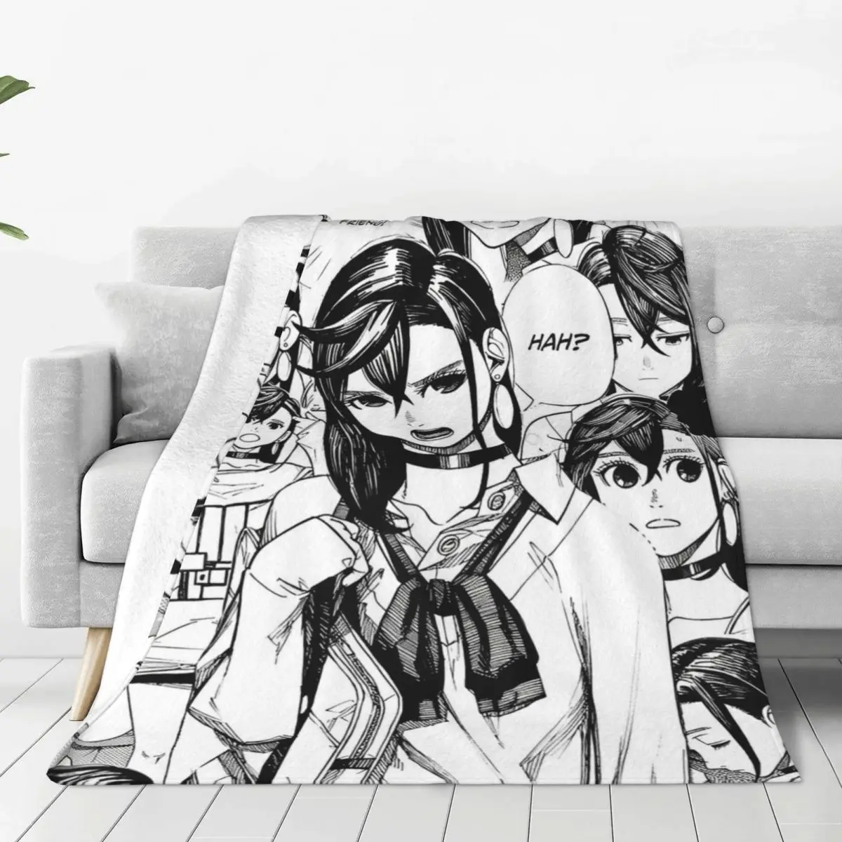 Dandadan Momo Ayase Fleece Blanket Anime Custom Throw Blanket for Home 125*100cm Rug Piece