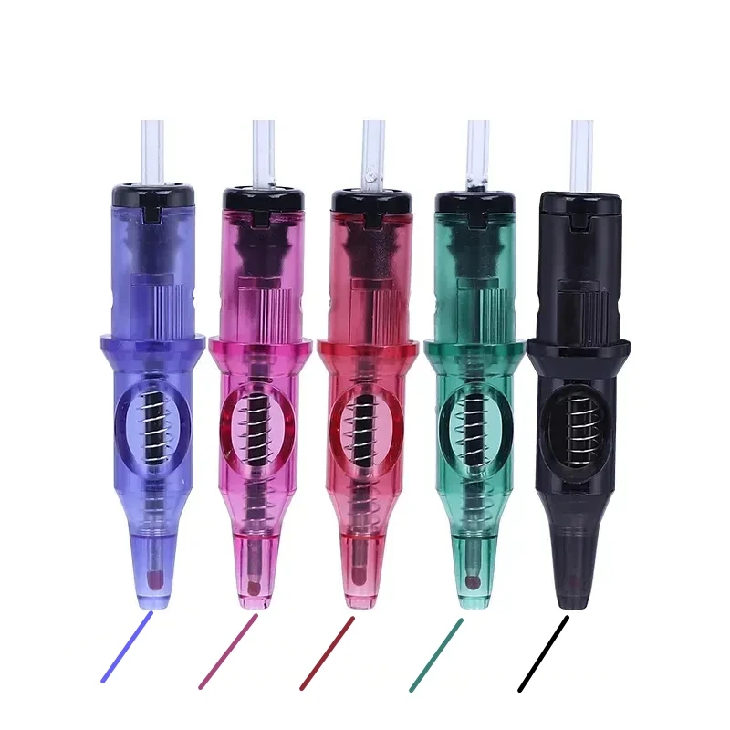 Tattoo Cartridge Dotwork Ink Drawing Ball Point Practice Pen Refill Cheap Choice for PMU Tat Beginner Artists