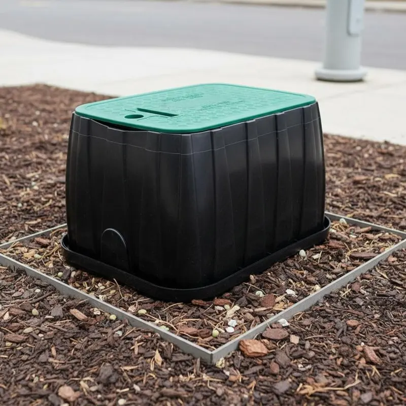 

Водонепроницаемый короб для управления подземным орошением, крышка для системы полива, долговечная крышка для подземных спринклеров для сада