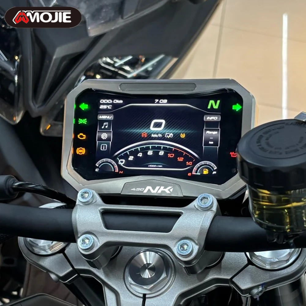 For CFMOTO CF MOTO 450NK NK450 450 NK 450 CF450NK 2023 2024 2025 Meter Frame Cover Screen Glare Shield Instrument Display Guard