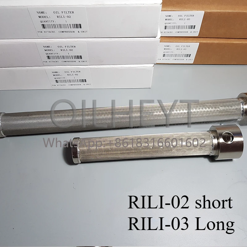 

Suitable for Hitachi Compressor Built-in Oil Filter RL02 Short RL03 Long Filter Cartridge Filter Screen