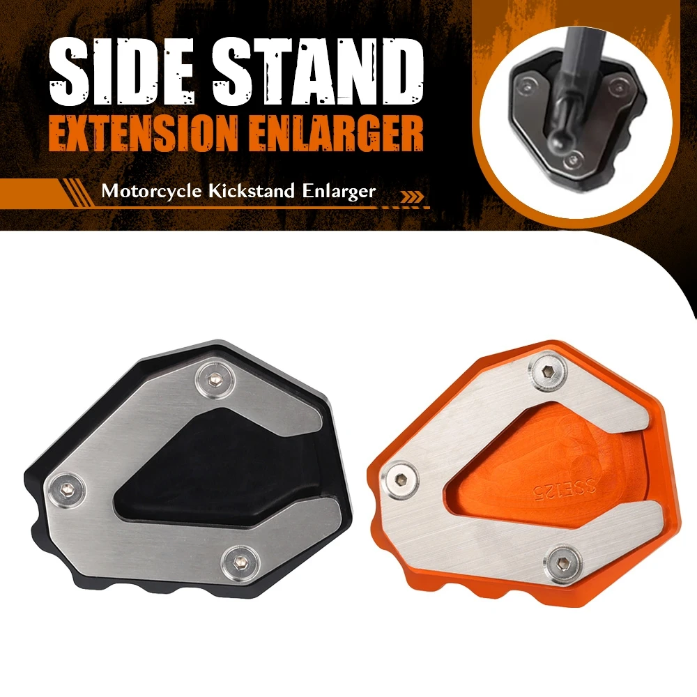 

2019-2023 FOR Superduke 1290GT 1290 Super Duke GT Motorcycle Accessories CNC Side Stand Enlarger Kickstand Enlarge Plate Pad