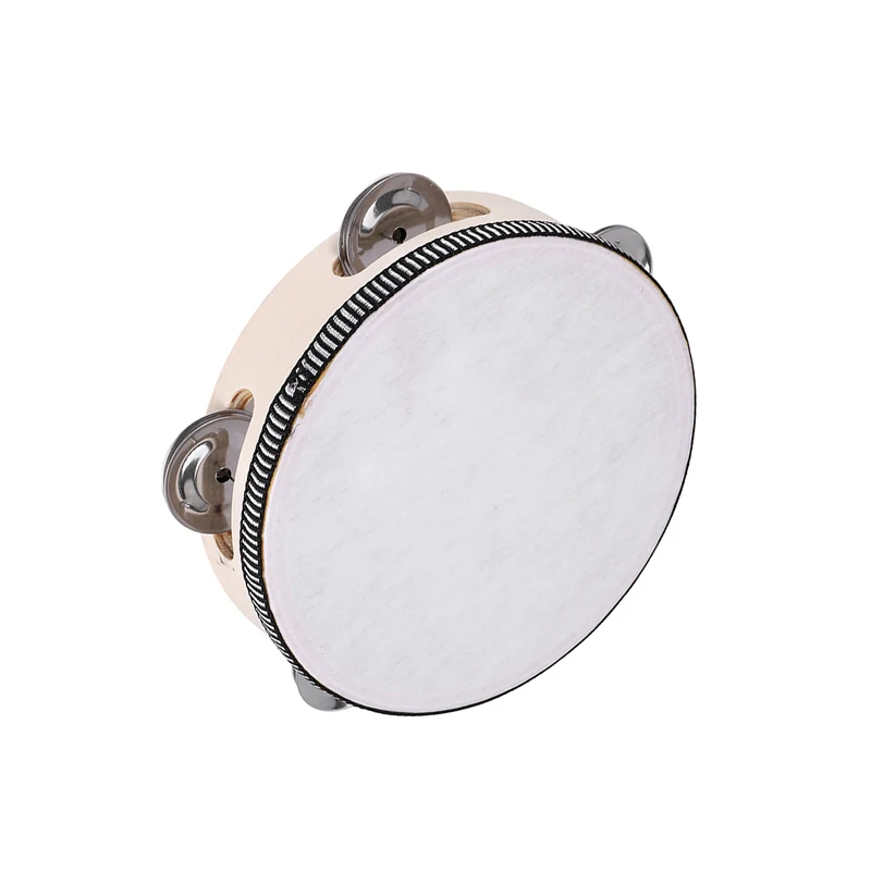 طبلة الدف الموسيقية مقاس 6 بوصات هدية قرع مستديرة لحفلة KTV