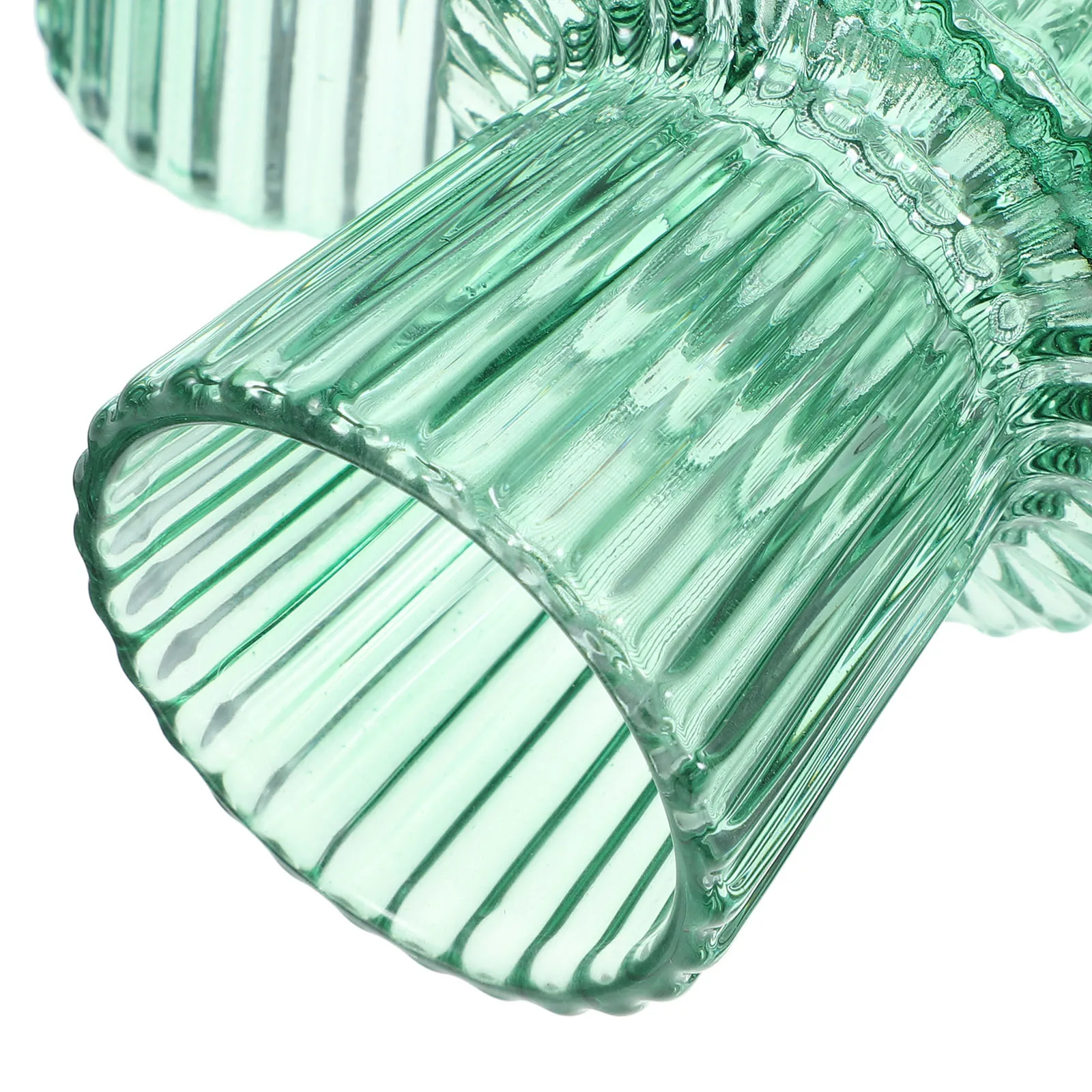 3Pcs Glass Candlesticks Holders Taper Stand Wedding Party Decoration Glass Candlestick Pillar Holder