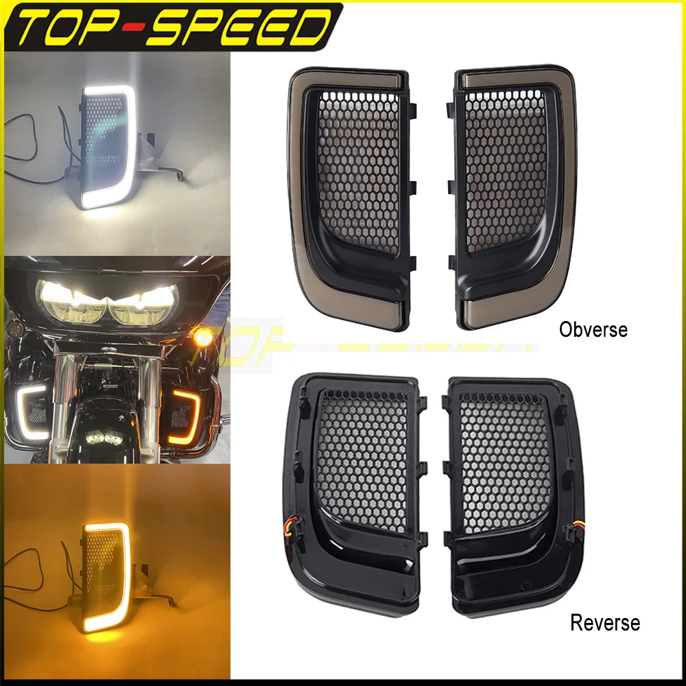 

Мотоциклетные фонари поворота, высокая интенсивность, фонарь для Harley Touring FLHTK Glide Ultra Limited 2014-2020