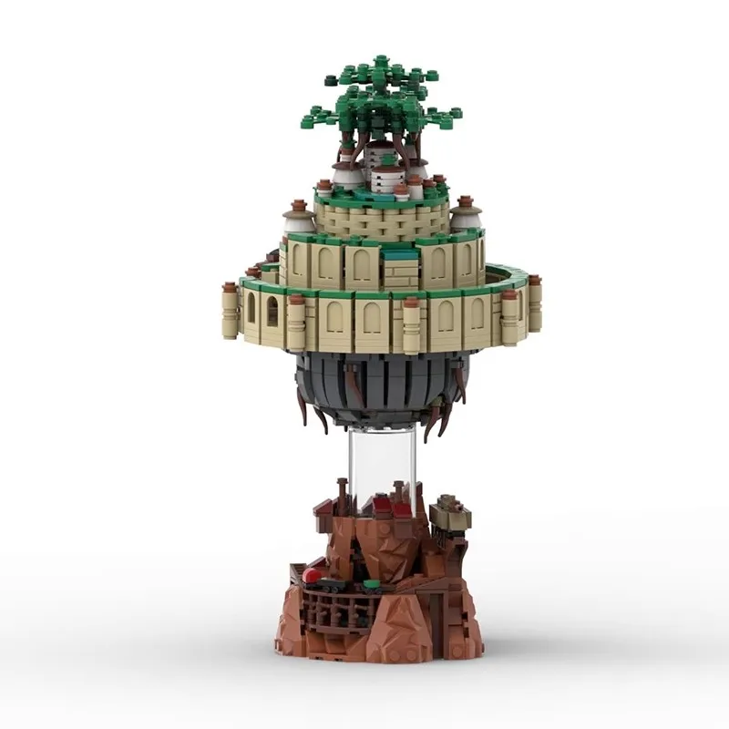 Bricklink MOC City House Japan Anime Castle in the Sky Laputa