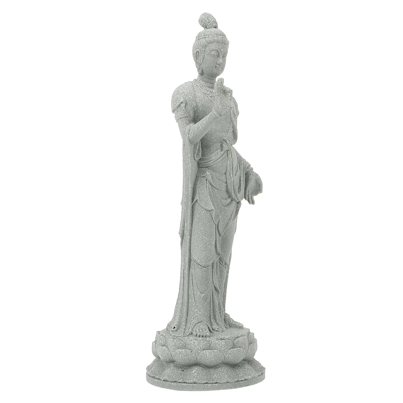

Buddha Statue Decor Grey Small Fish Tank Aquarium 071 Stone Landscape Sculpture Indoor Aquarium Buddha Ornament Garden