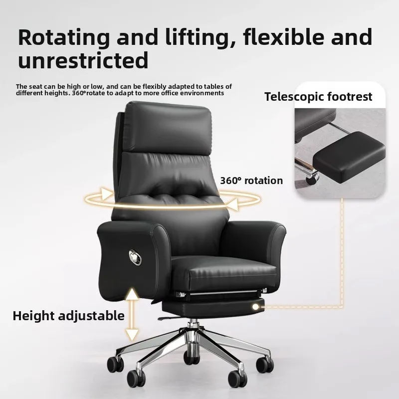 LH simple modern lifting rotating office chair reclining computer chair business