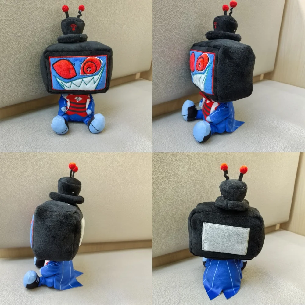 

New Banpresto Hazbin Figure Cartoon Plush Alastor Vox Valentino Cute Stuffed Figurine Doll Decoration Gifts