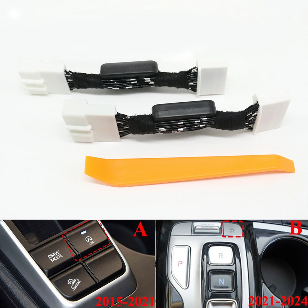 

Auto Start Stop Disable Eliminator Engine Smart Off Closer Plug Canceller Delete Control Cable For Hyundai Tucson 2015-2024