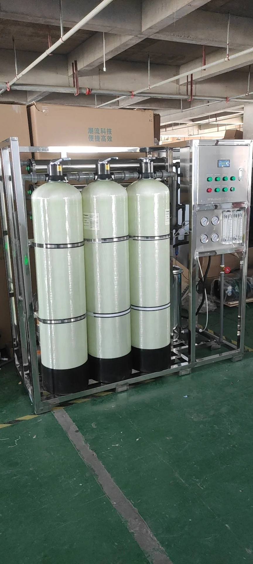 Water desalination equipment, RO reverse osmosis equipment, 250L/H, 500L/H, 1000L/H, 2000L/H.Price contact customer service