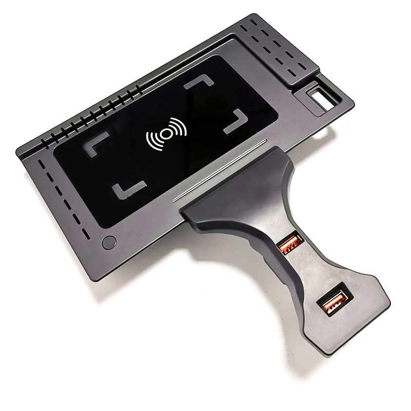 ل BMW X3 G01 X4 G02 IX3 2019 2020 2021 2022 15 واط سيارة شاحن الهاتف اللاسلكي شاحن سريع شحن حامل شحن لوحة اللوحة