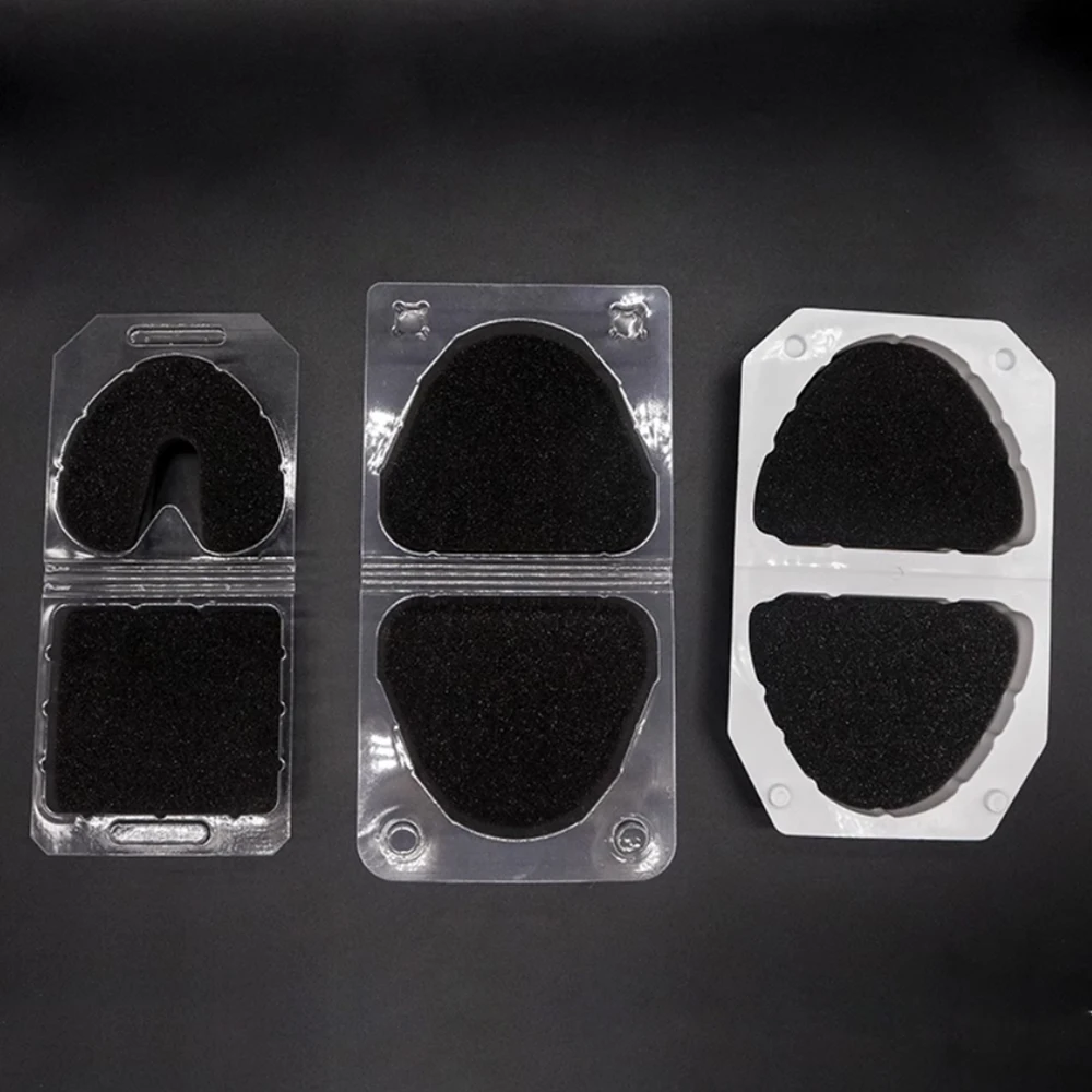 50pcs Denture Model Storage Boxes Dental Implant Storage Plastic Tooth Box With Foam Sponge Teeth Case