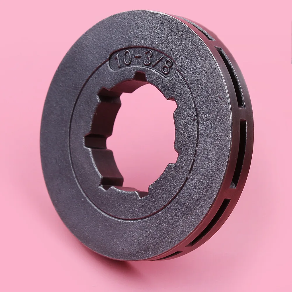 3/8 "Pico 10 dente pignone cerchio grande scanalatura per Stihl Husqvarna motosega pezzo di ricambio foro interno 22mm pezzi di ricambio per motoseghe