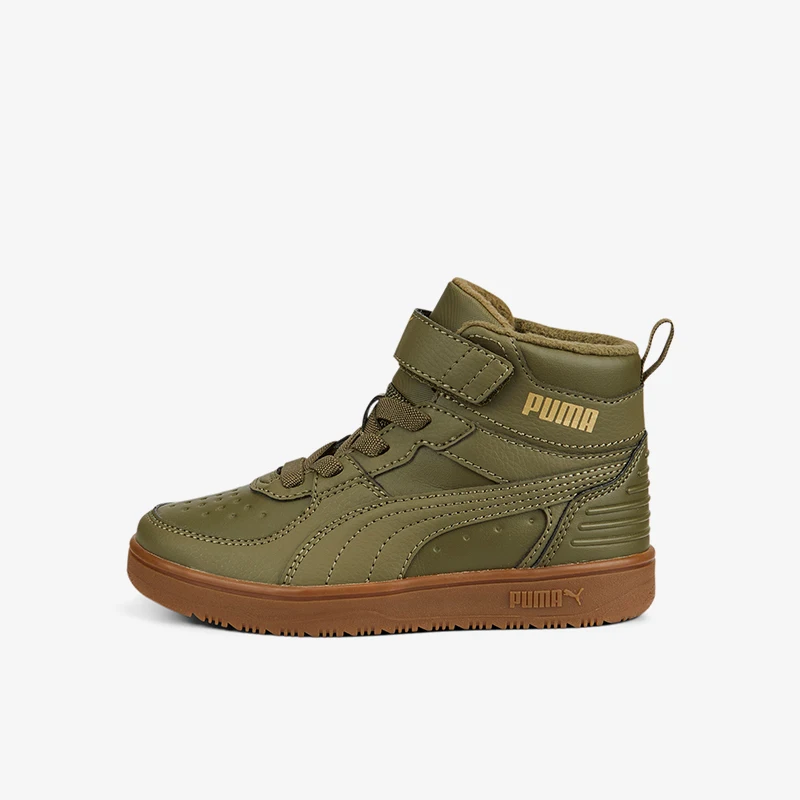

PUMA Genuine Winter Kids' Mid-Top Hook-and-Loop Casual Sports Sneakers 388244-02