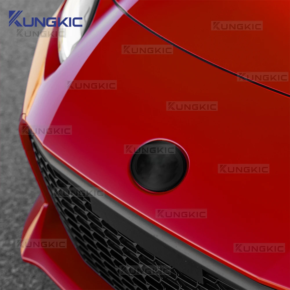 For Toyota GR86 2022 2023 2024 2025 Car Front on Emblem Pre Cut Dark Smoked TPU Protection Film Anti-scratch Exterior Sticker - view 4