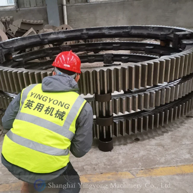 Grande Diâmetro Anel Engrenagem, Girth Ball Mill
