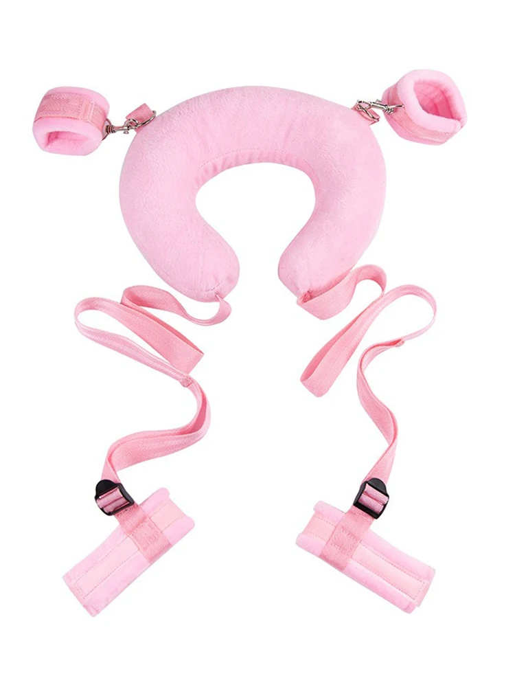 BDSM وسادة الجنس تكبيل مفتوحة الساق مجموعات الالعاب الجنسية SM ضبط النفس الأصفاد الساقين انقسام الكاحل الأصفاد عبودية والعتاد زوجين ألعاب الكبار لعبة