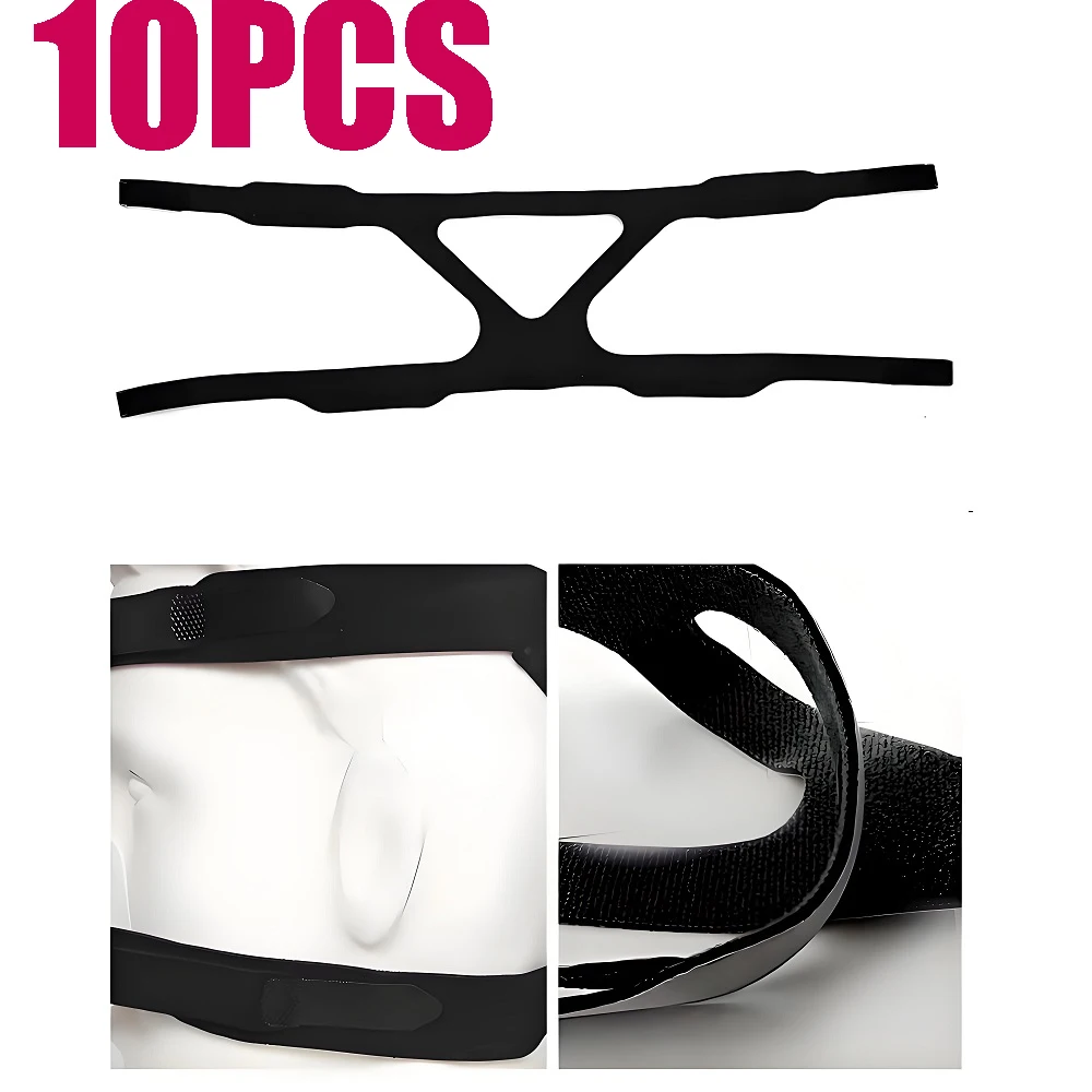 

10Pcs CPAP Headgear Cpap Machine Ventilator Replacement Head Band Sleep Apnea Snoring Without Mask Universal Headgear Headband
