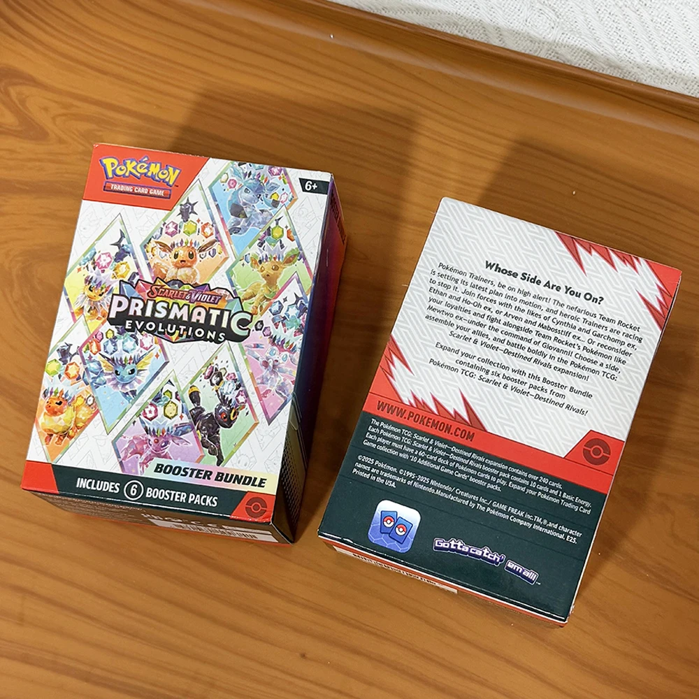 Pokemon Card Prismatic Evolutions Scarlet Violet 151 English Booster Bundle Destined Rivals Gifts For Collectors Trading Game
