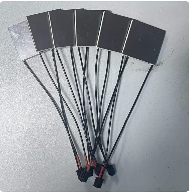 30 by 30mm  TEG-127 Industrial Grade Fireplace Thermoelectric Generator High Temp Resistant