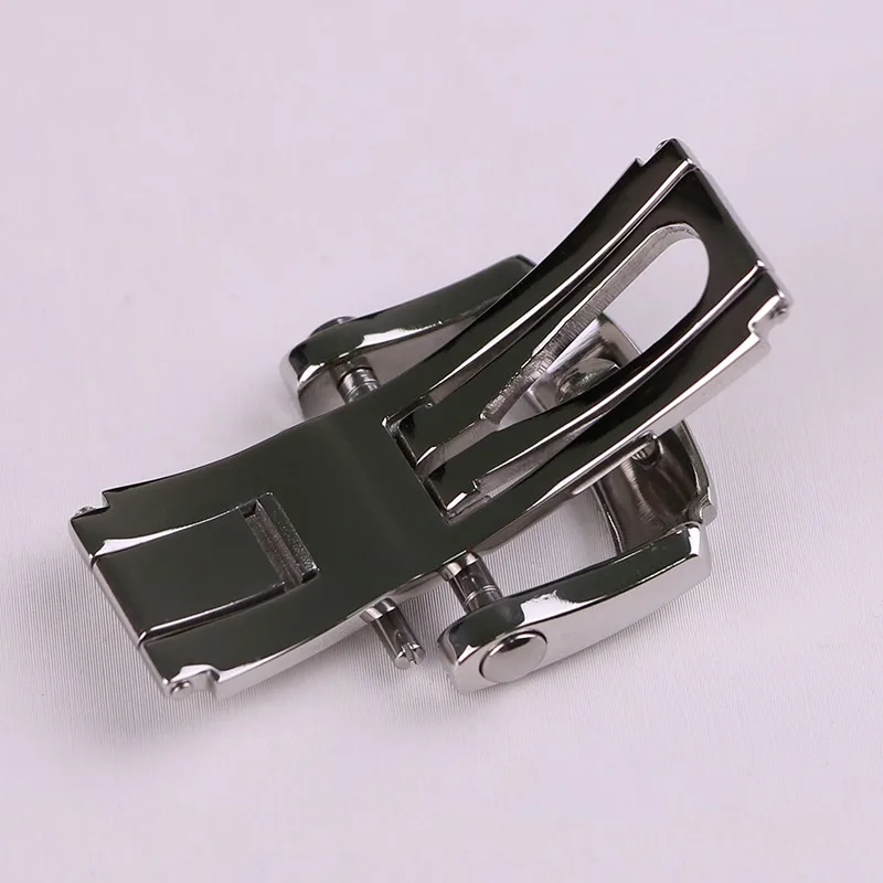 XIANERSHANG Men Custom P-ATEK P-HILIPPE Watch Clasp 18MM Screw Head Belt Folding Buckle 316L Stainless Steel Butterfly Buckle