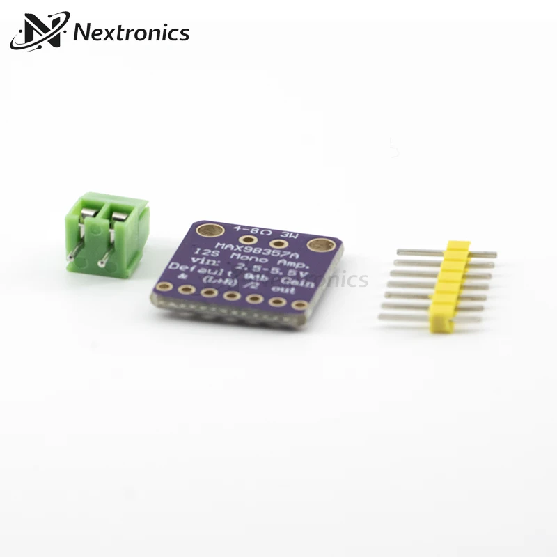 1/3/5PCS MAX98357A I2S 3W Class D Audio Amplifier Module DAC Decoder Breakout Board for Raspberry Pi ESP32 view 6
